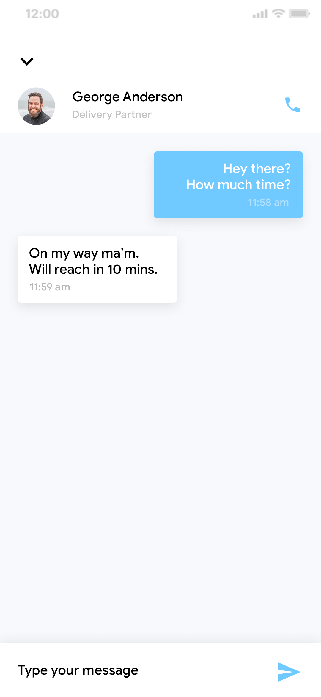 Delivoo User App Apptivos
