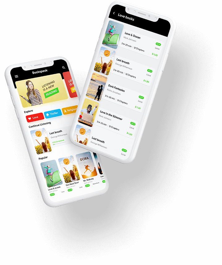 Online Audio Book App