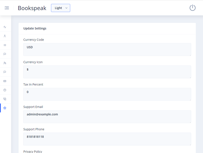 Delivoo admin App Apptivos