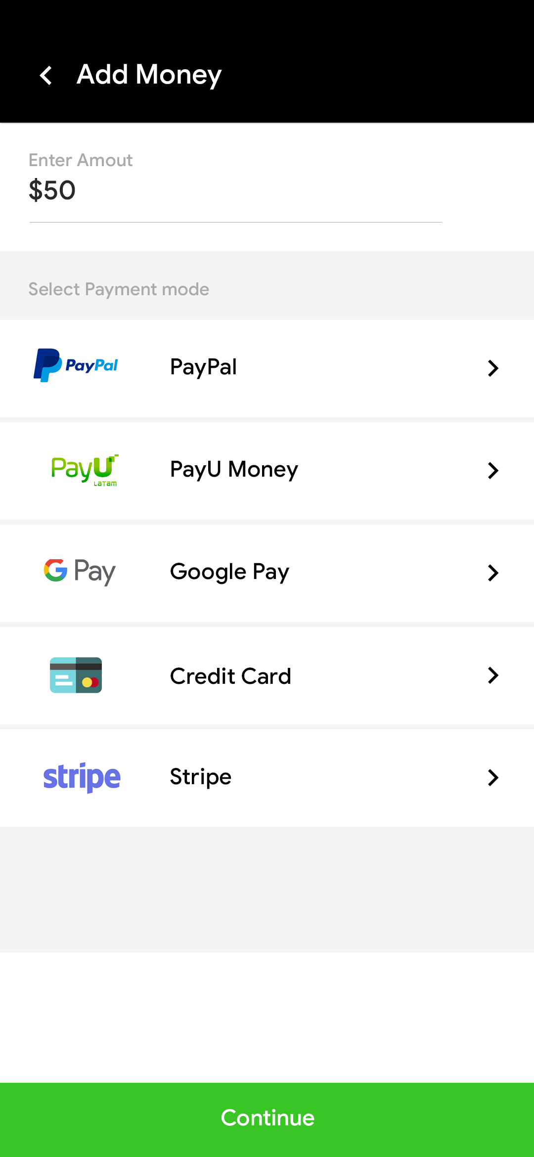 Delivoo User App Apptivos