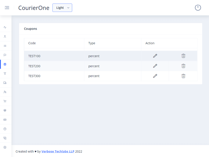 Delivoo admin App Apptivos