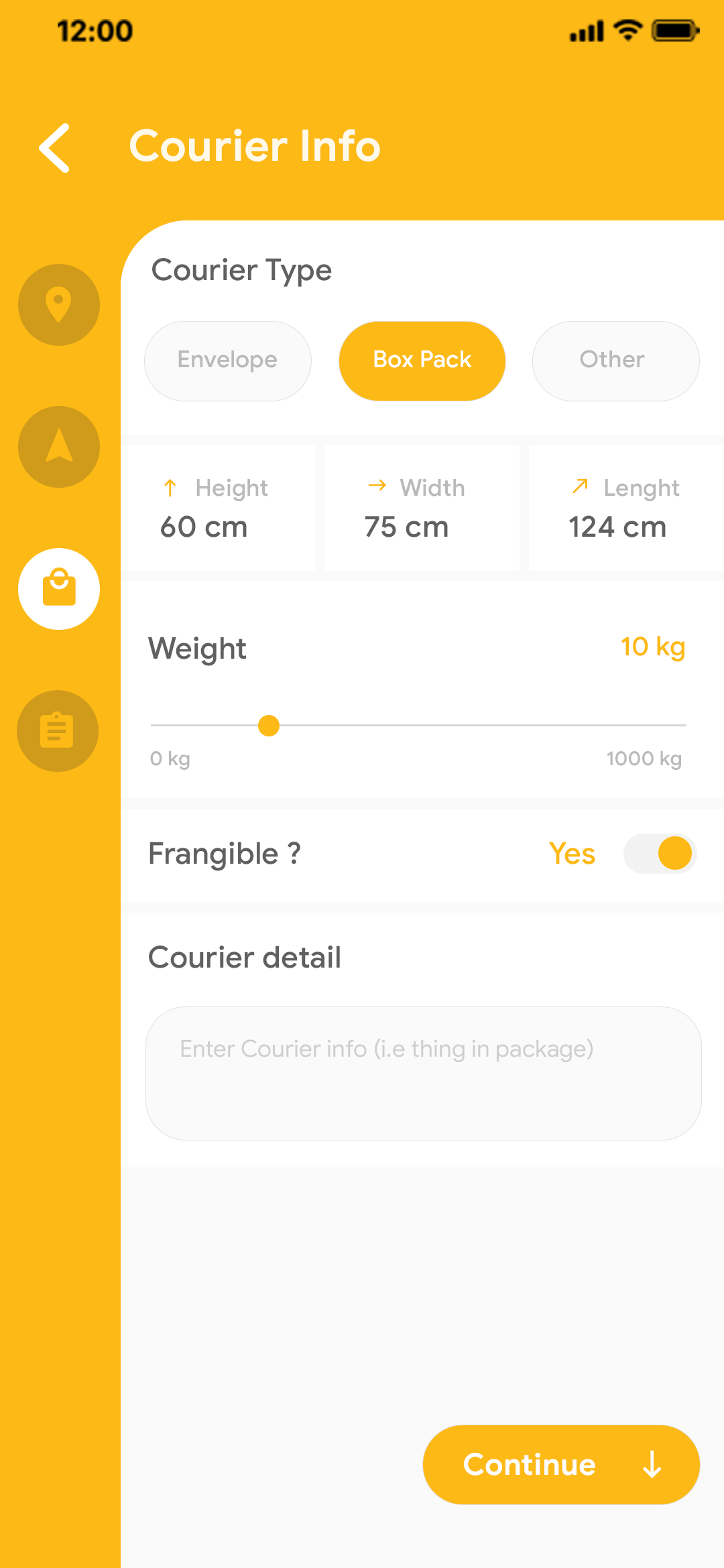 Delivoo User App Apptivos
