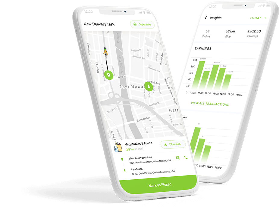 Delivoo Demo delivery