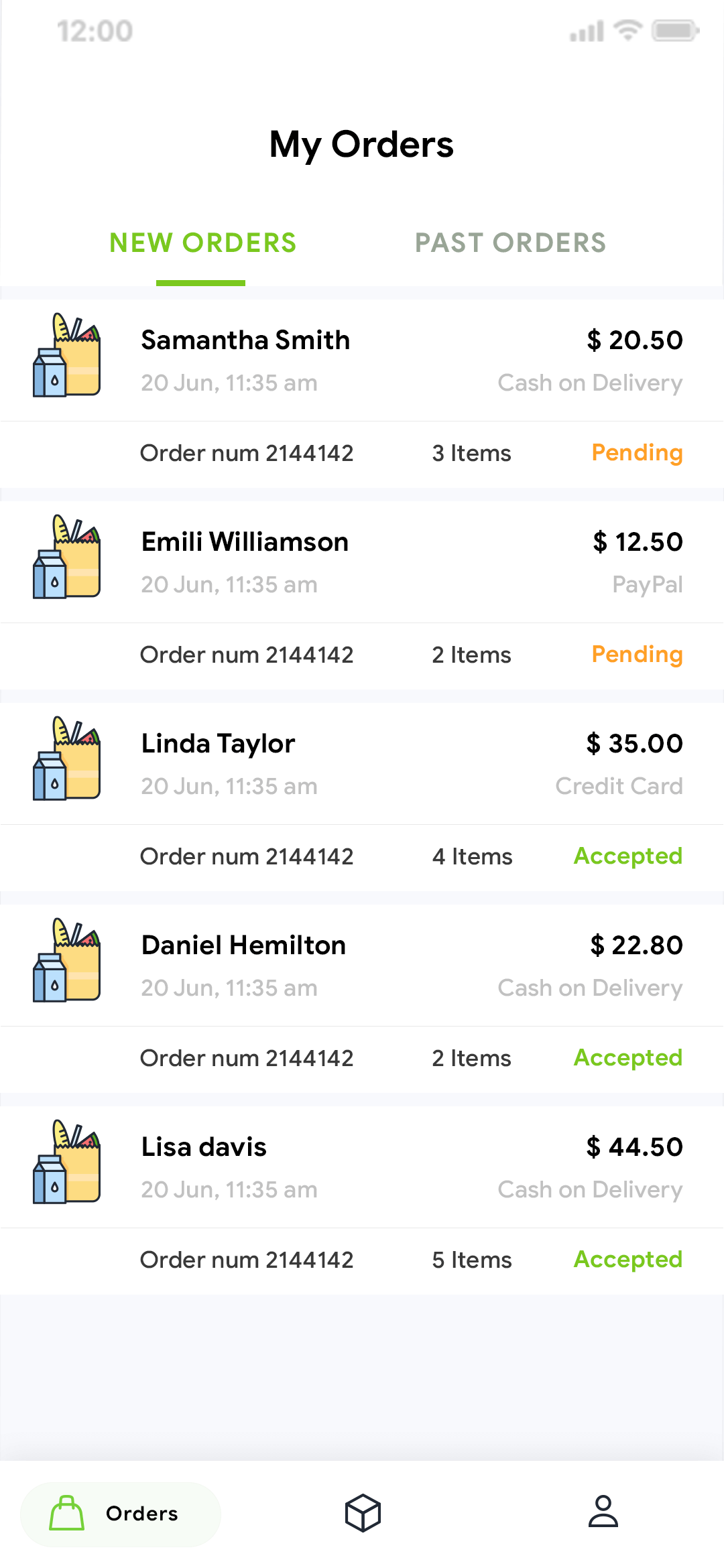 Delivoo Vendor App Apptivos