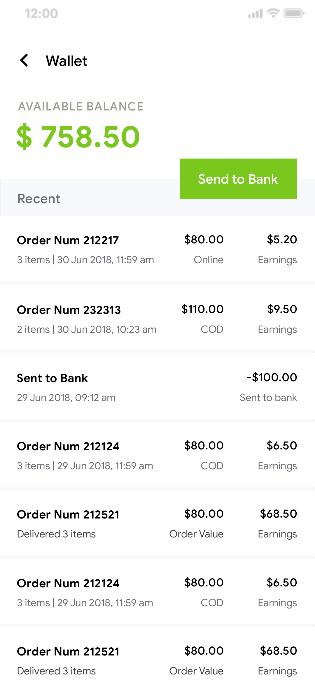 Delivoo Vendor App Apptivos