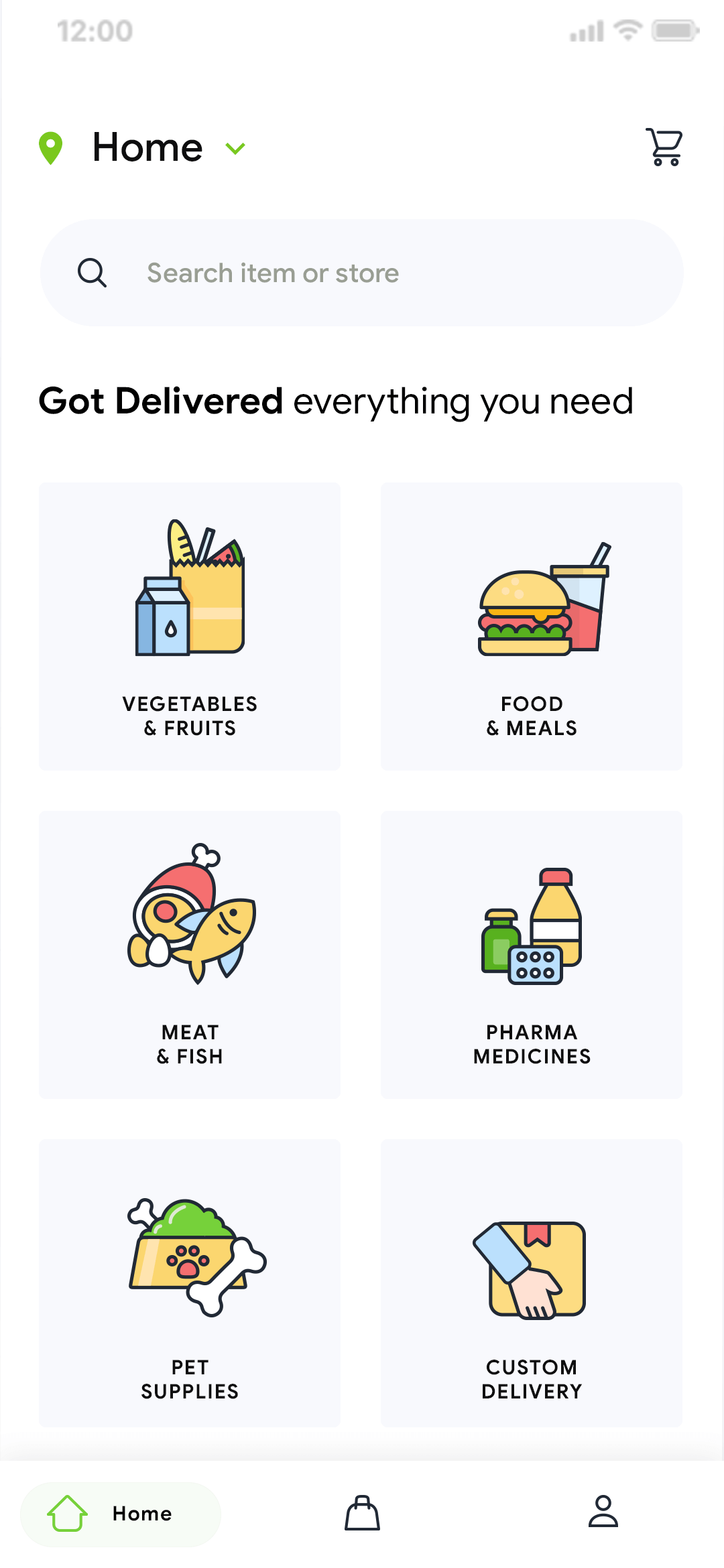 Delivoo User App Apptivos 