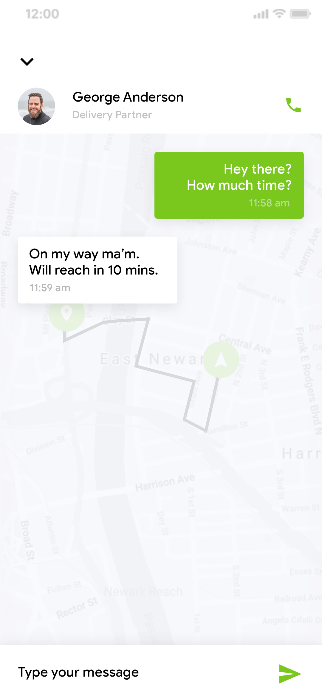 Delivoo User App Apptivos