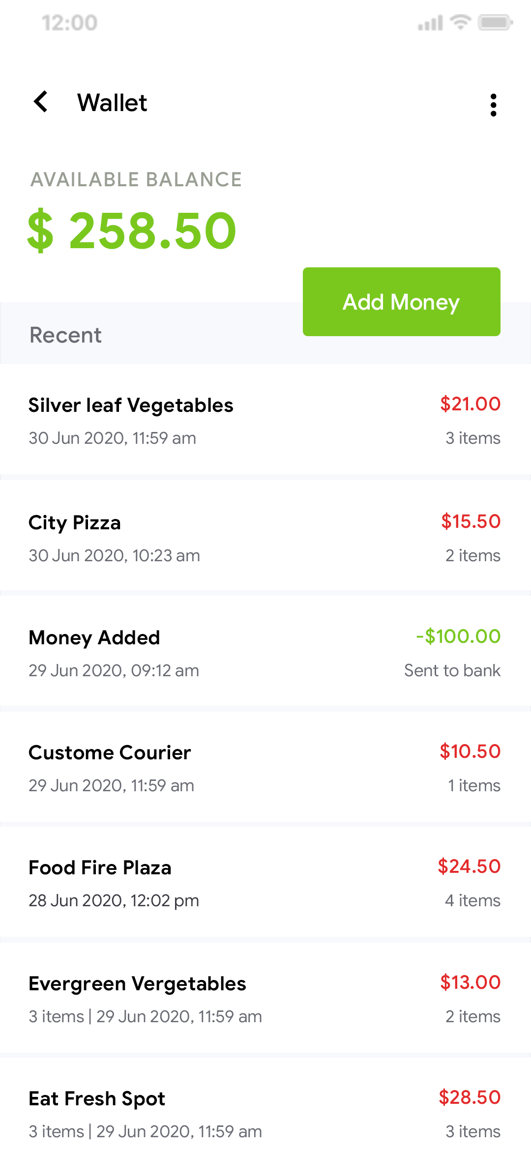 Delivoo User App Apptivos