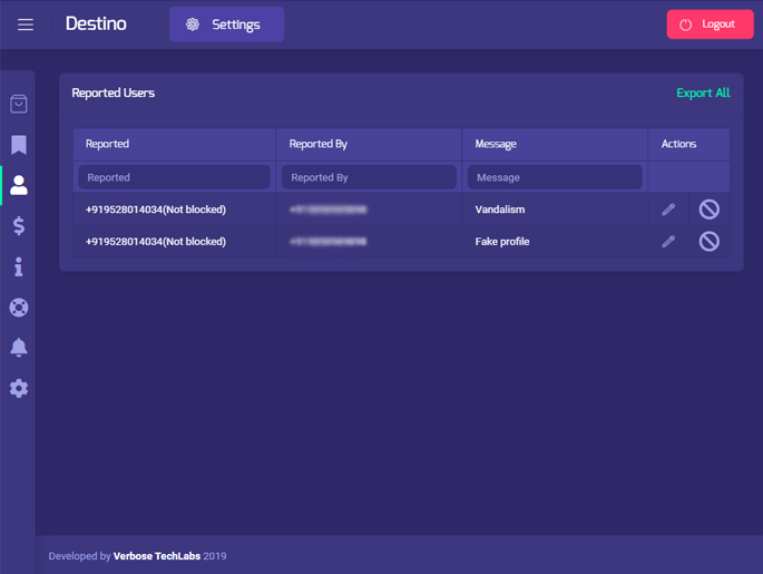 Delivoo admin App Apptivos