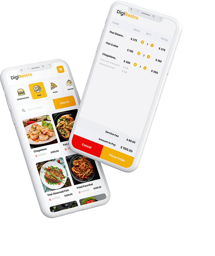 On-demand Restaurant Food Ordering App