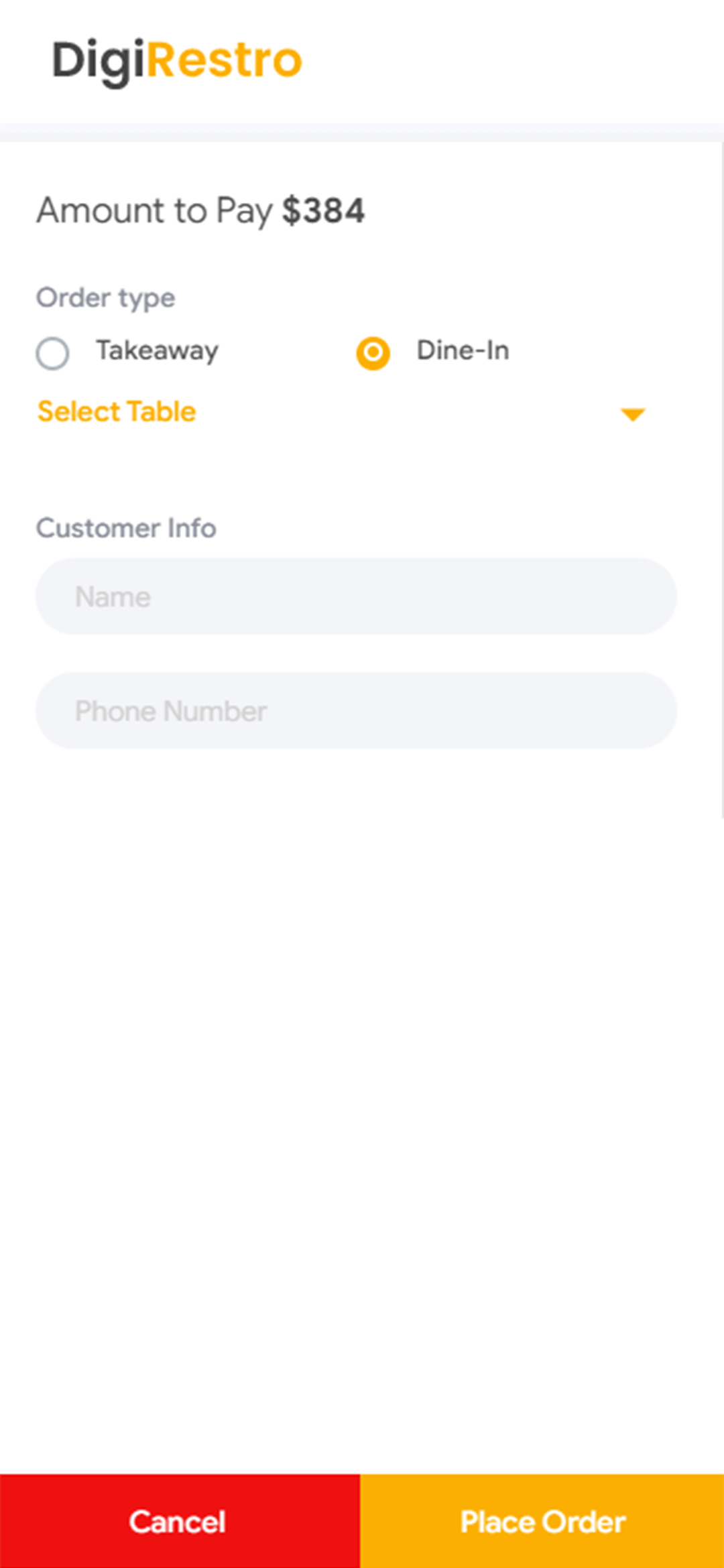 Delivoo User App Apptivos