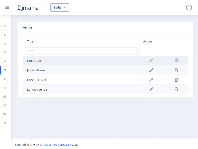 Delivoo admin App Apptivos