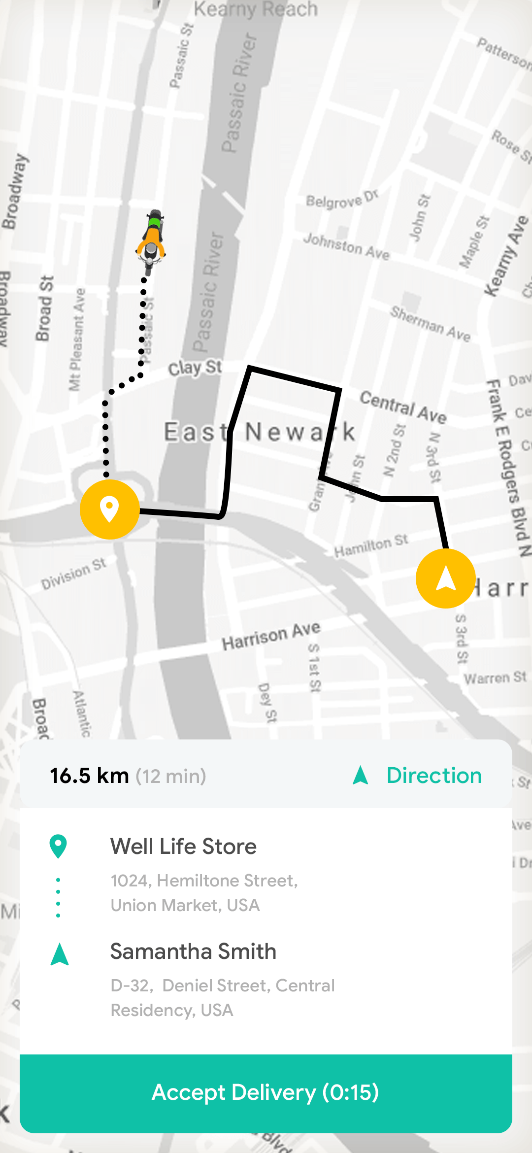 Delivoo deliver App Apptivos