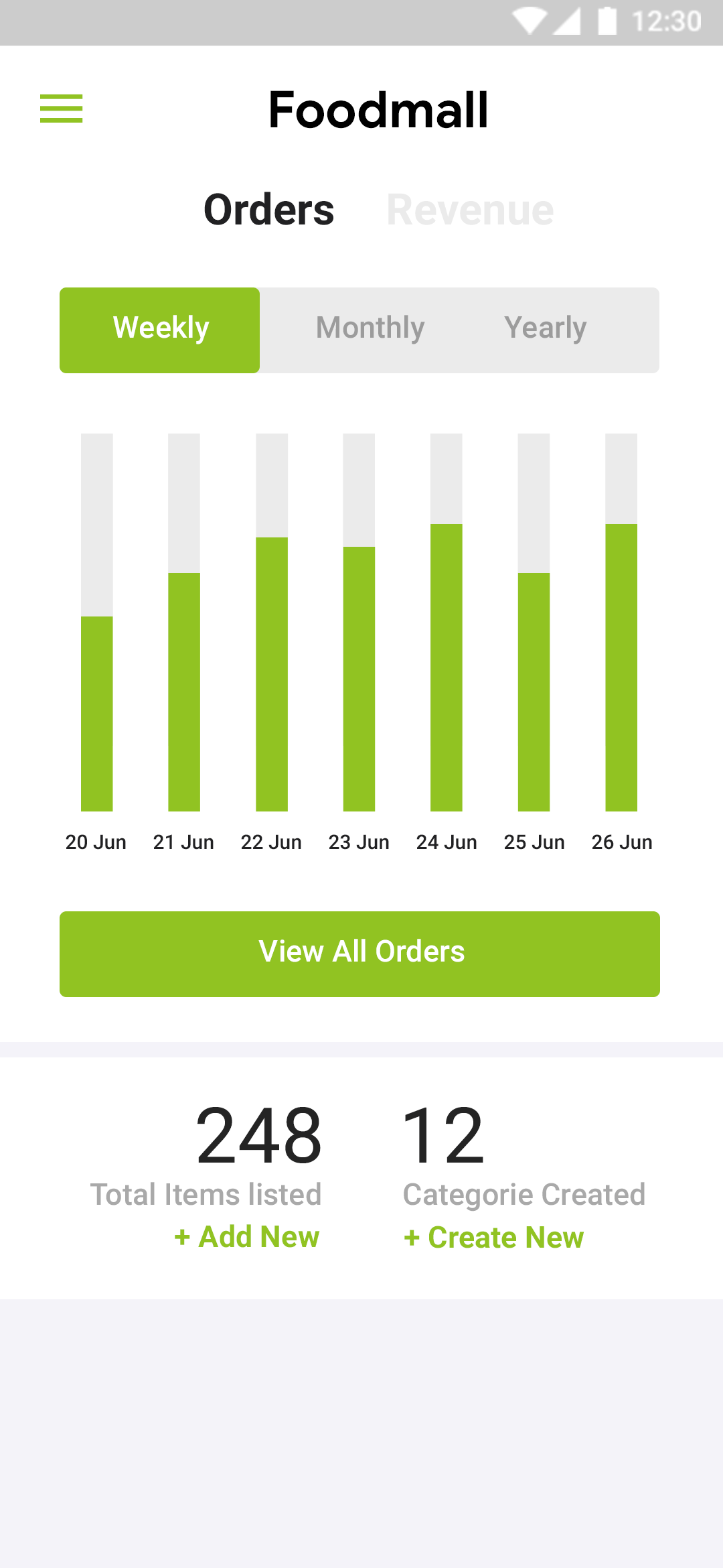 Delivoo Vendor App Apptivos