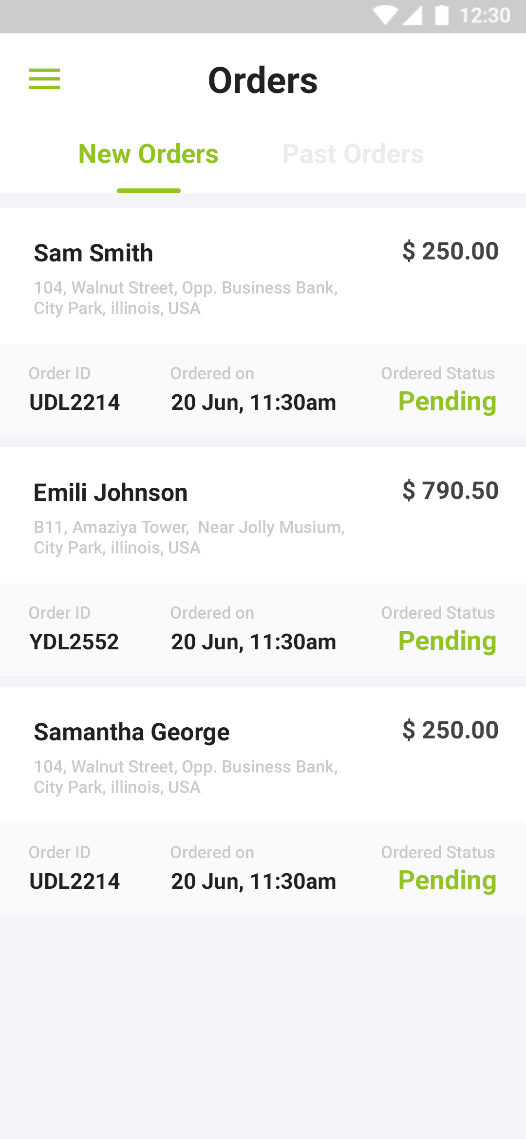 Delivoo Vendor App Apptivos
