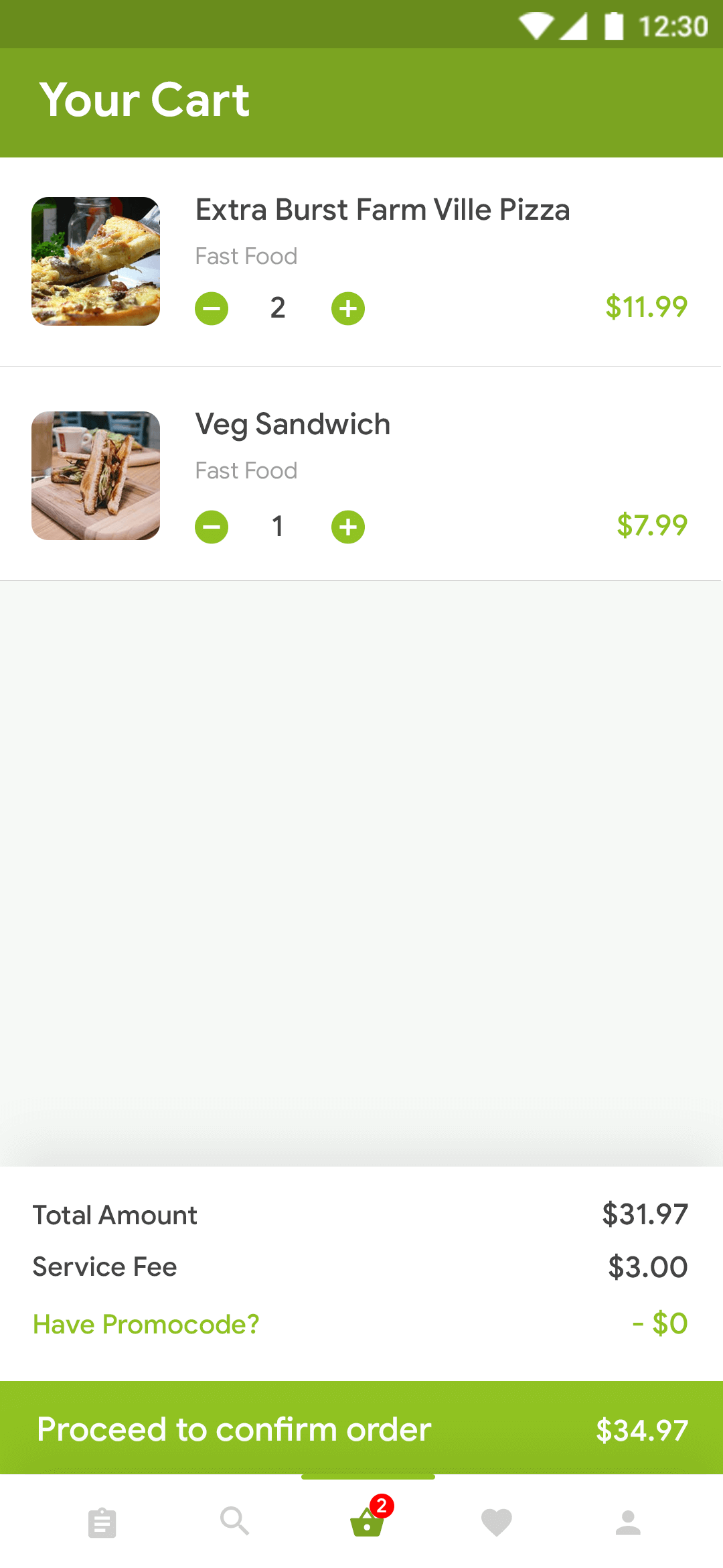 Delivoo User App Apptivos