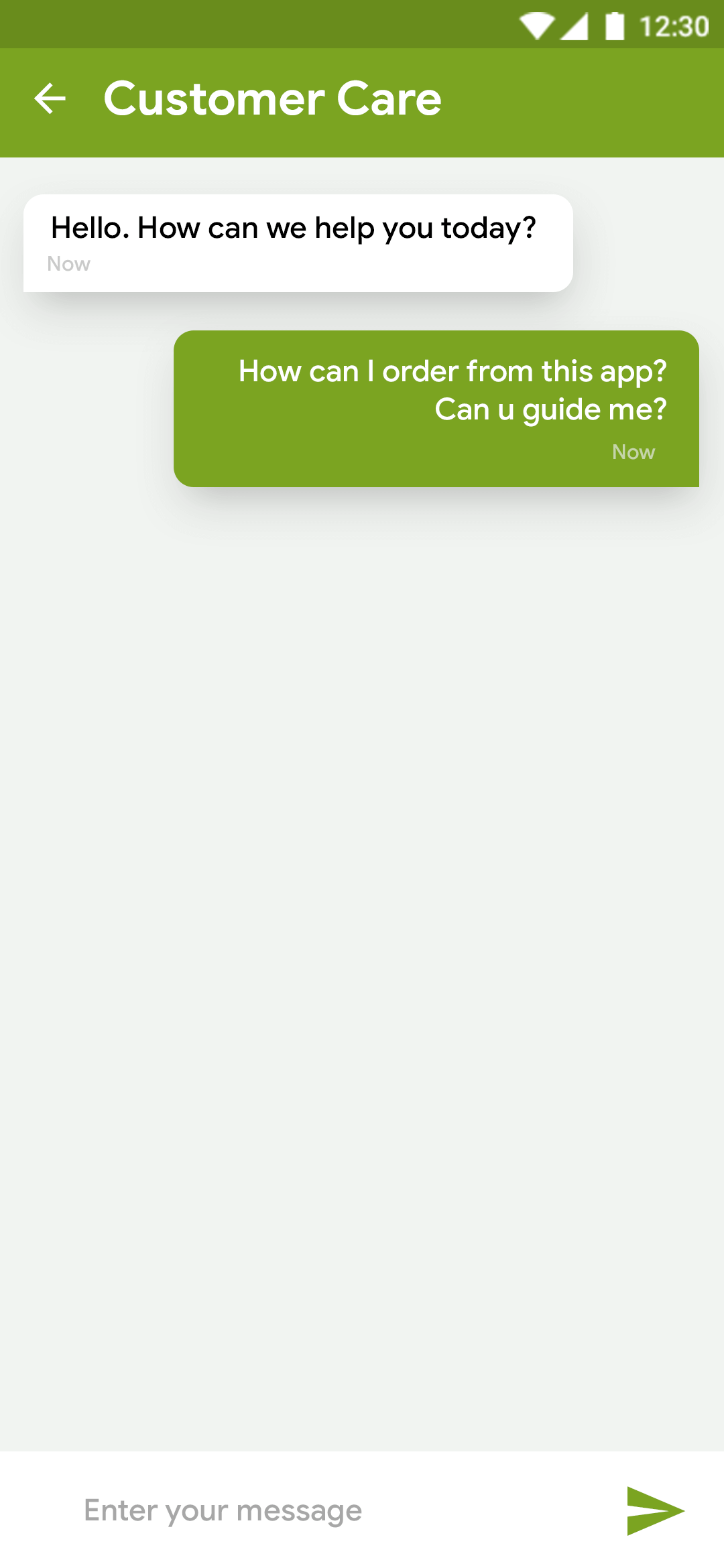 Delivoo User App Apptivos