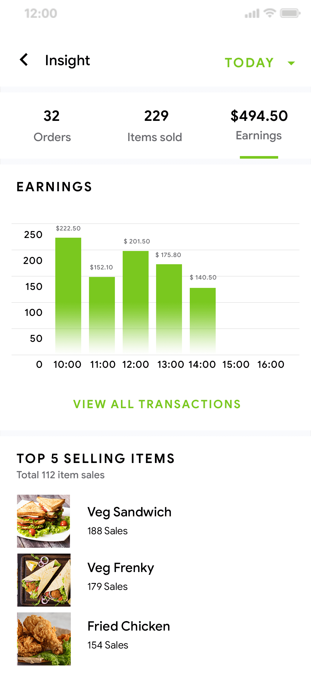 Delivoo Vendor App Apptivos
