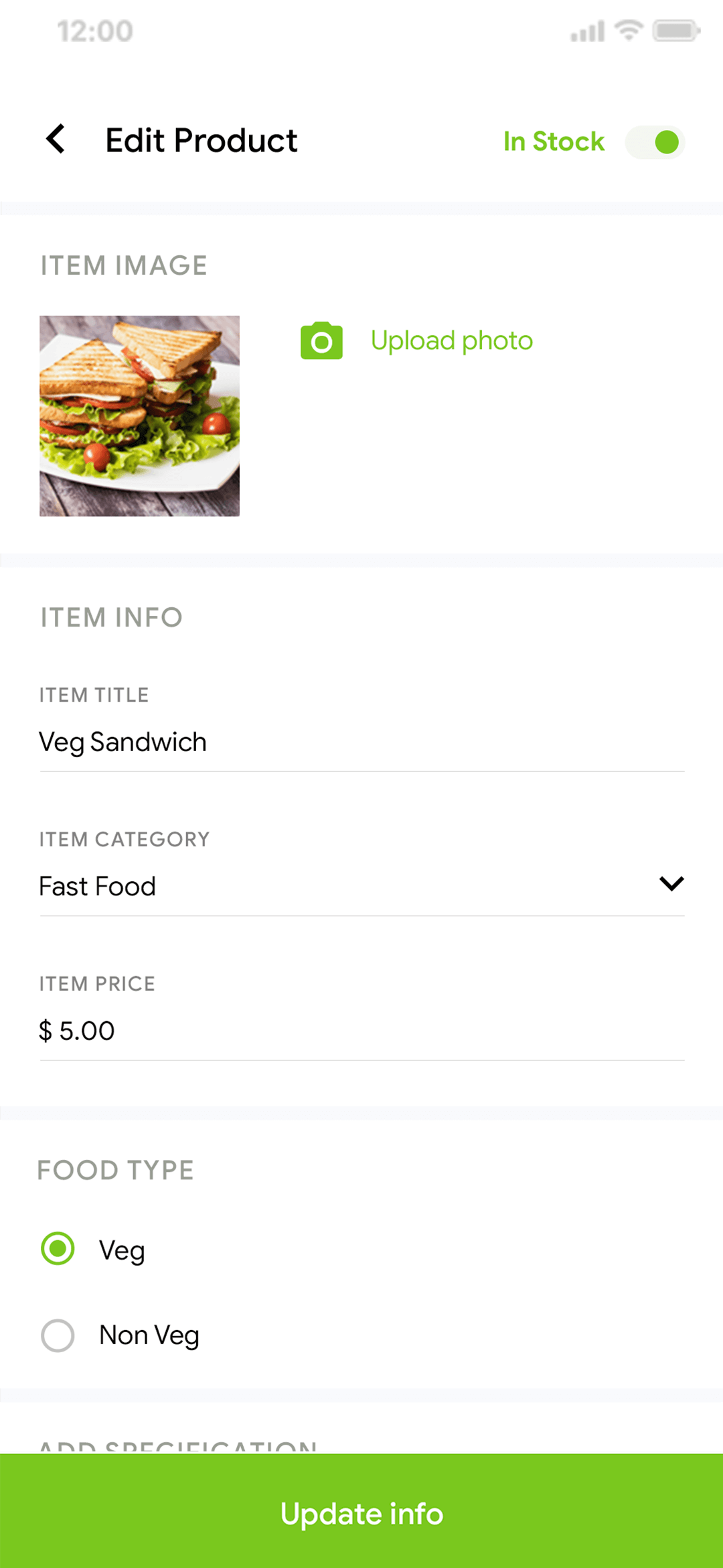 Delivoo Vendor App Apptivos
