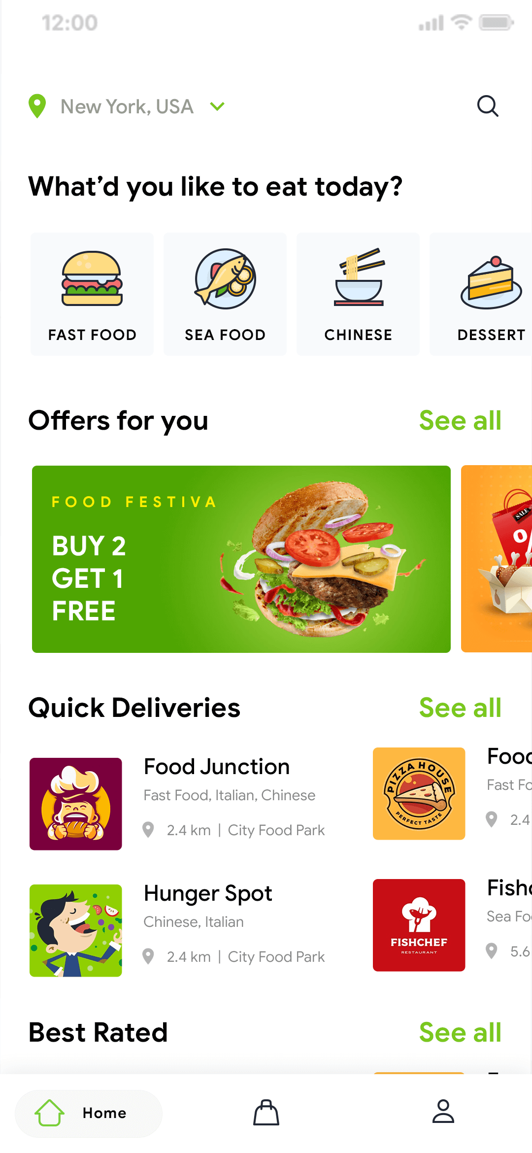 Delivoo User App Apptivos
