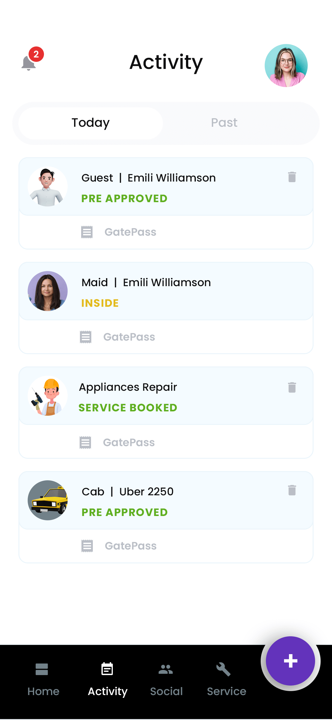 Delivoo User App Apptivos