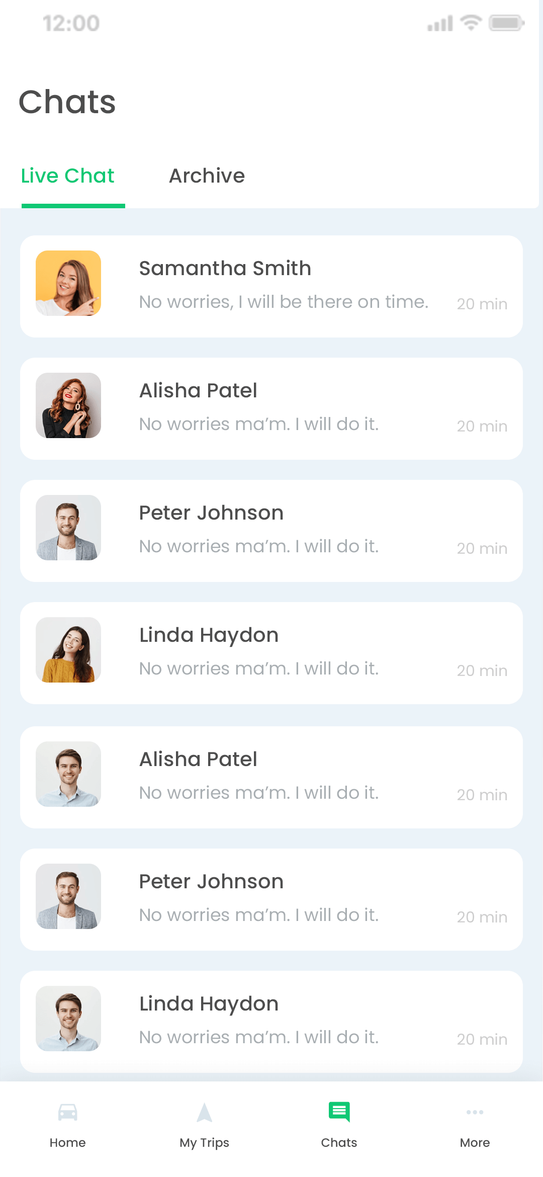 Delivoo User App Apptivos