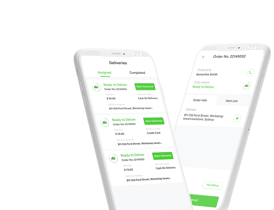 Delivoo Demo delivery
