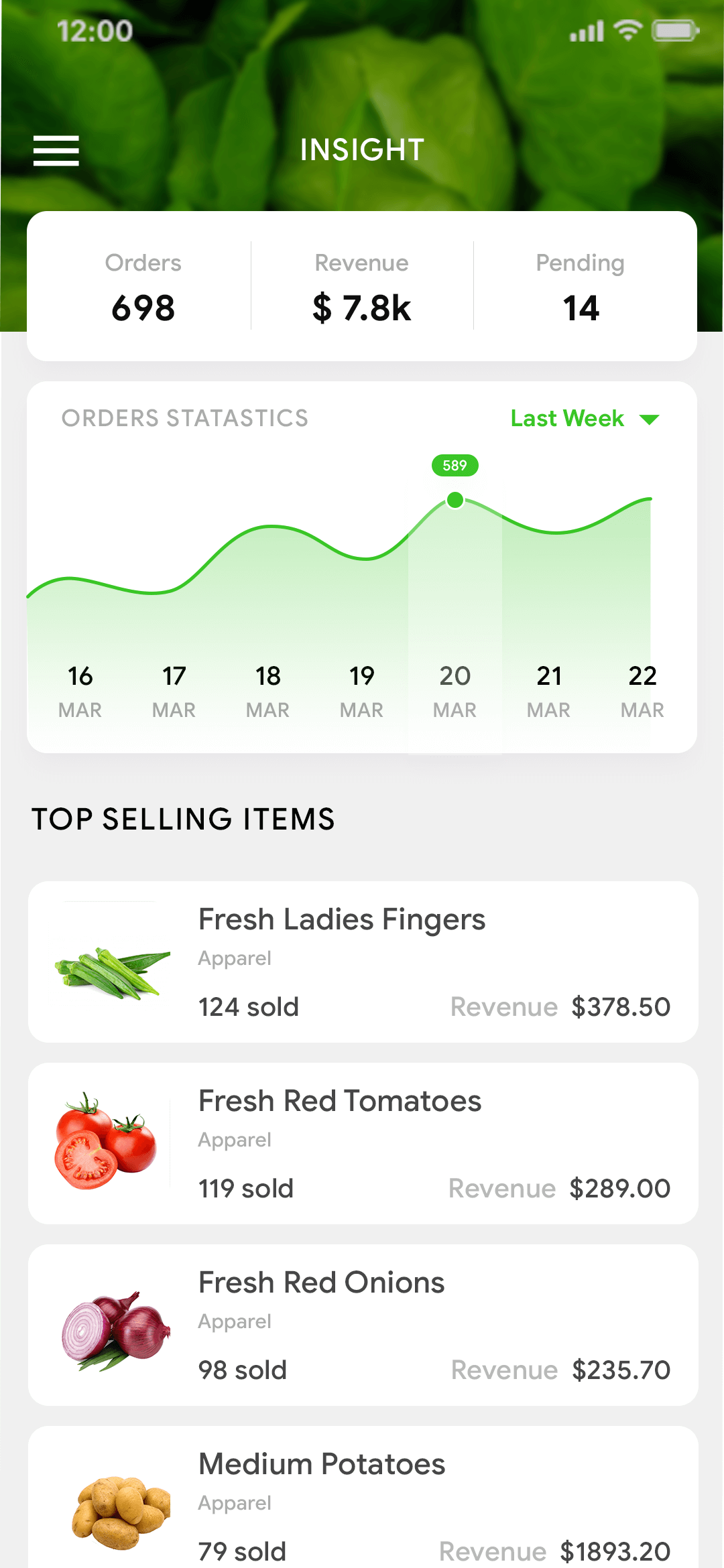 Delivoo Vendor App Apptivos