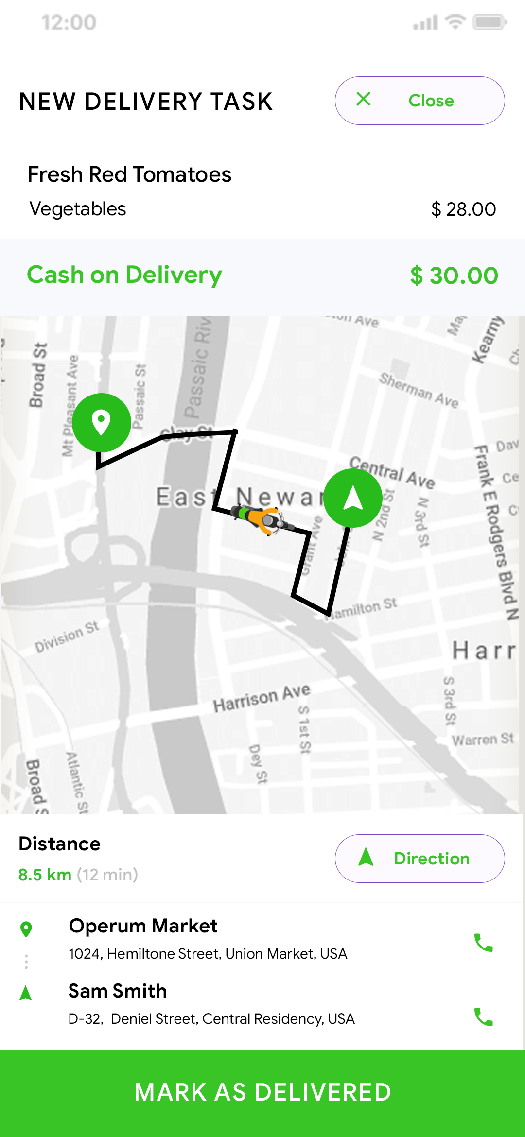 Delivoo deliver App Apptivos