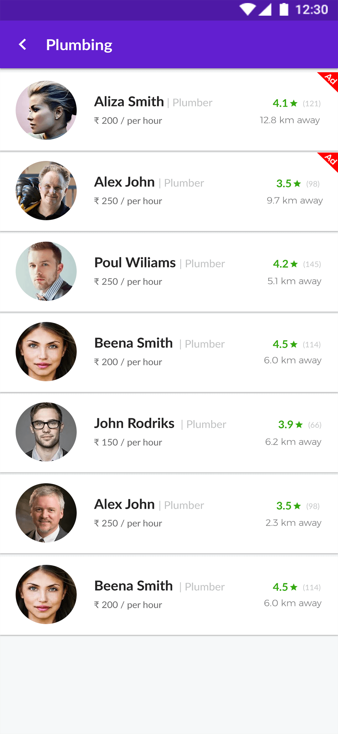 Delivoo User App Apptivos 