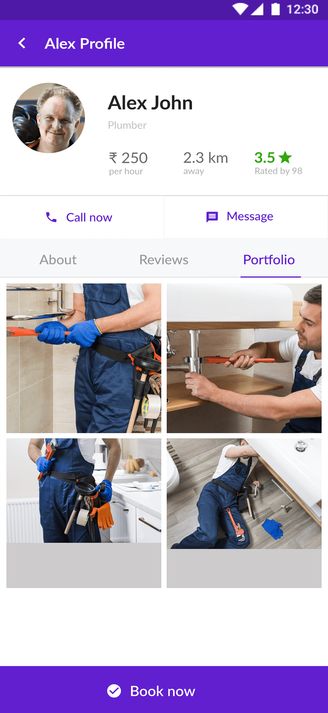 Delivoo User App Apptivos