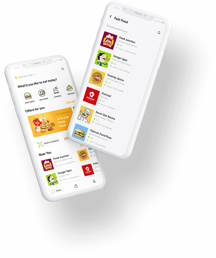 Food Ordering App with Advance Restaurant POS System