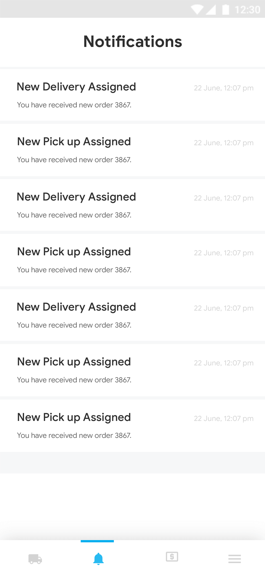 Delivoo deliver App Apptivos 