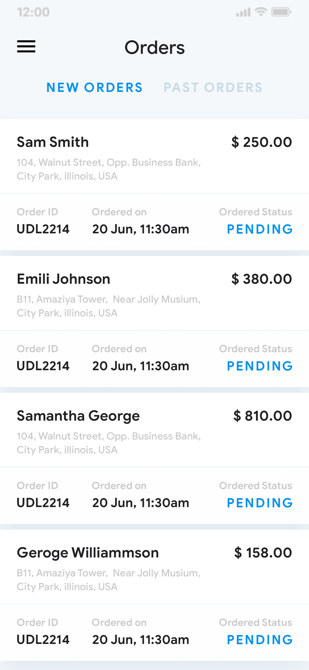 Delivoo Vendor App Apptivos