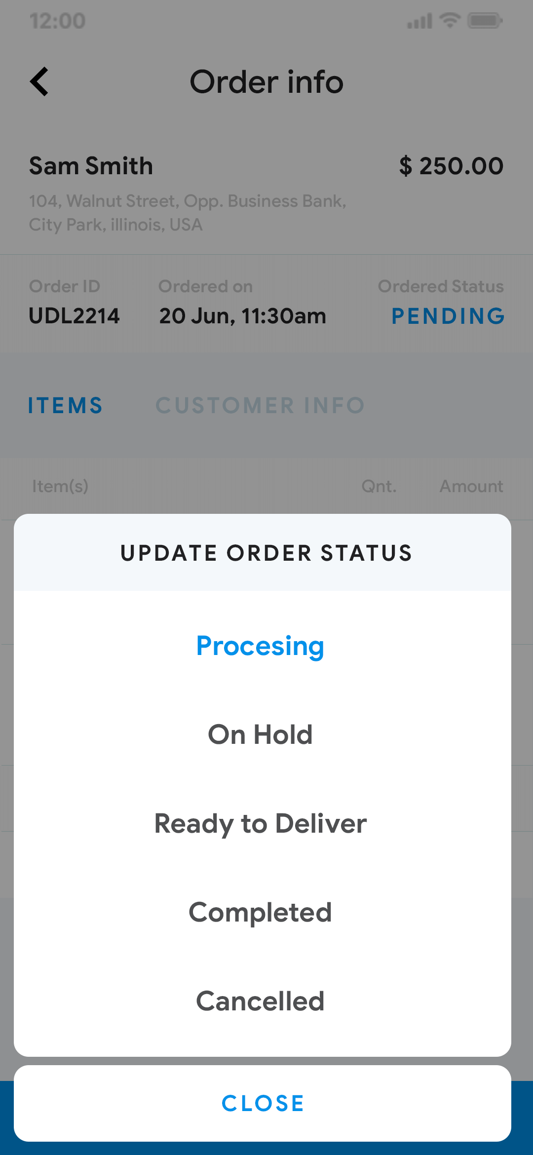 Delivoo Vendor App Apptivos