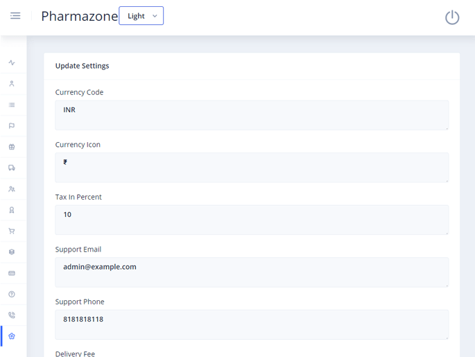 Delivoo admin App Apptivos