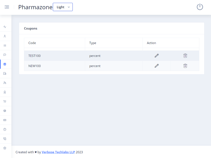 Delivoo admin App Apptivos