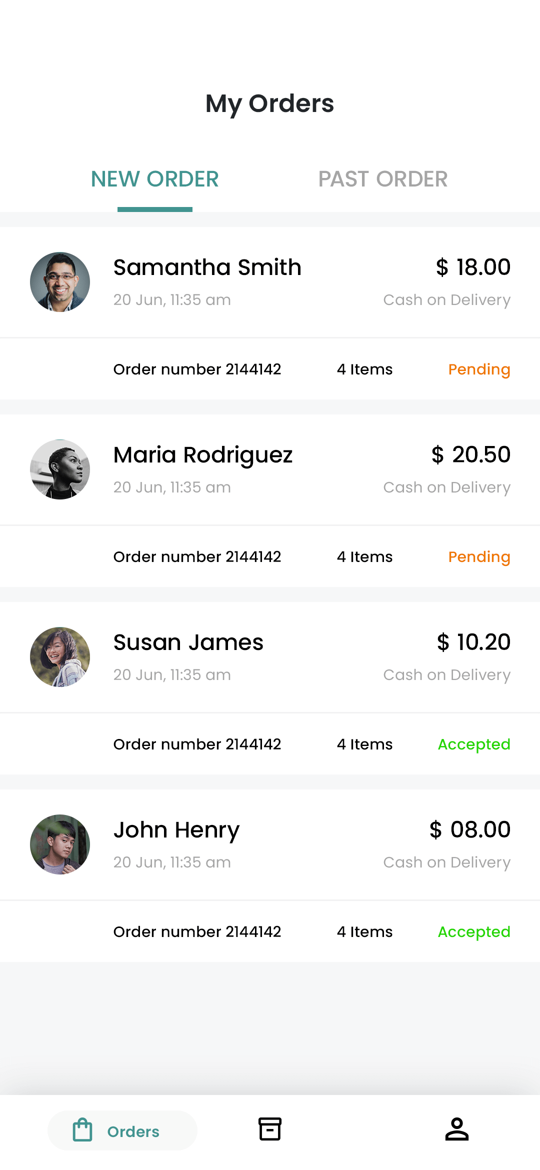 Delivoo Vendor App Apptivos