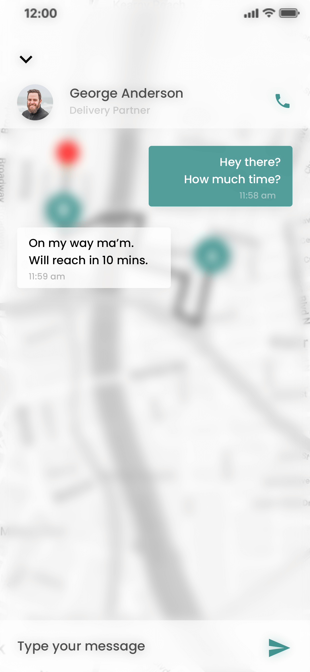 Delivoo User App Apptivos