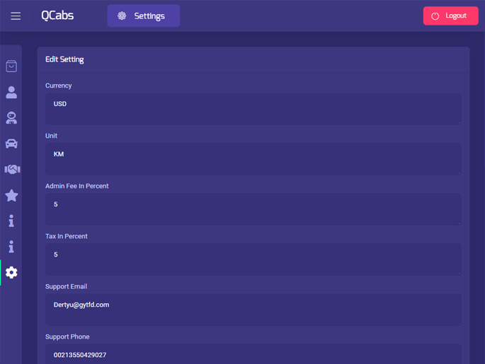 Delivoo admin App Apptivos
