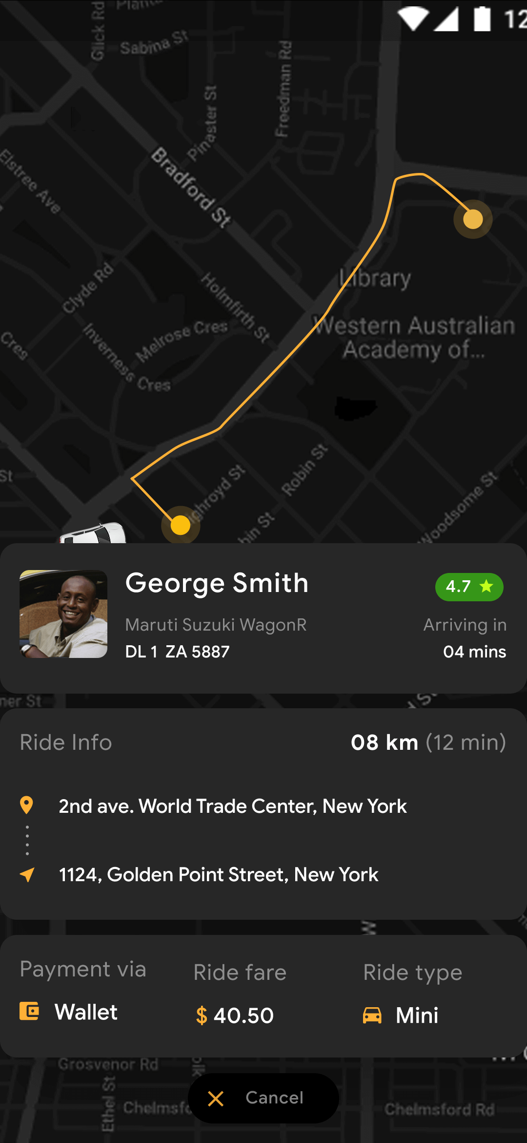 Delivoo User App Apptivos