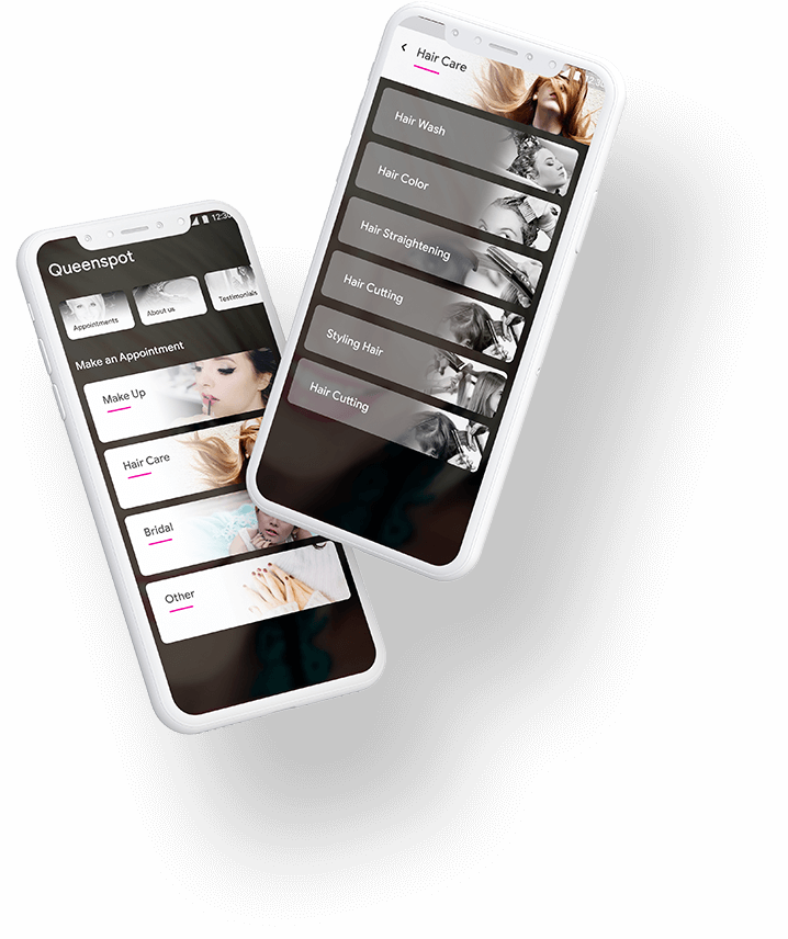 Salon Appointment Booking App, Beauty Parlor App, Makeup Booking App