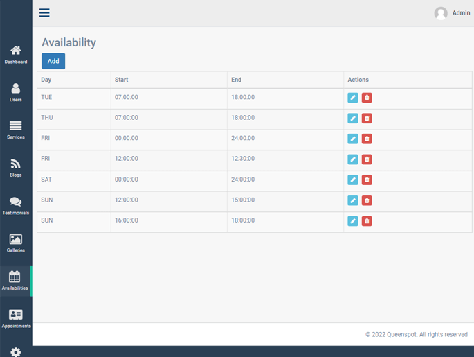 Delivoo admin App Apptivos