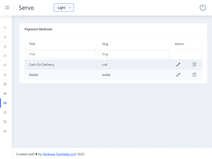 Delivoo admin App Apptivos