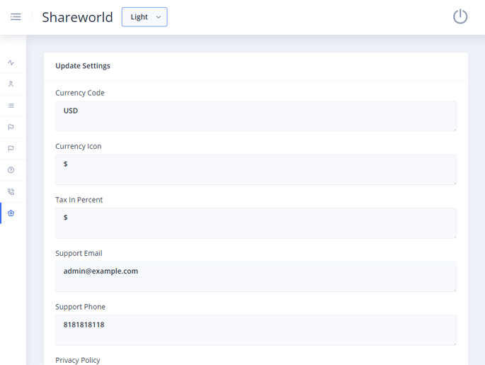 Delivoo admin App Apptivos