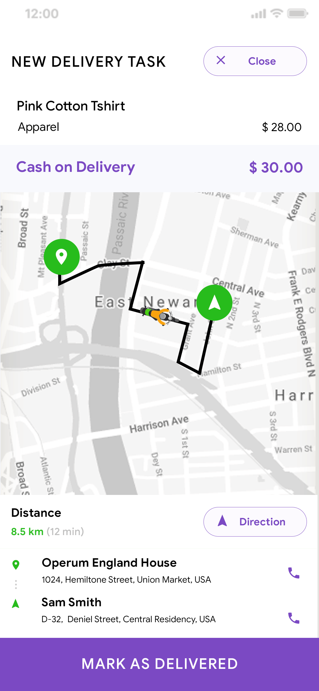 Delivoo deliver App Apptivos