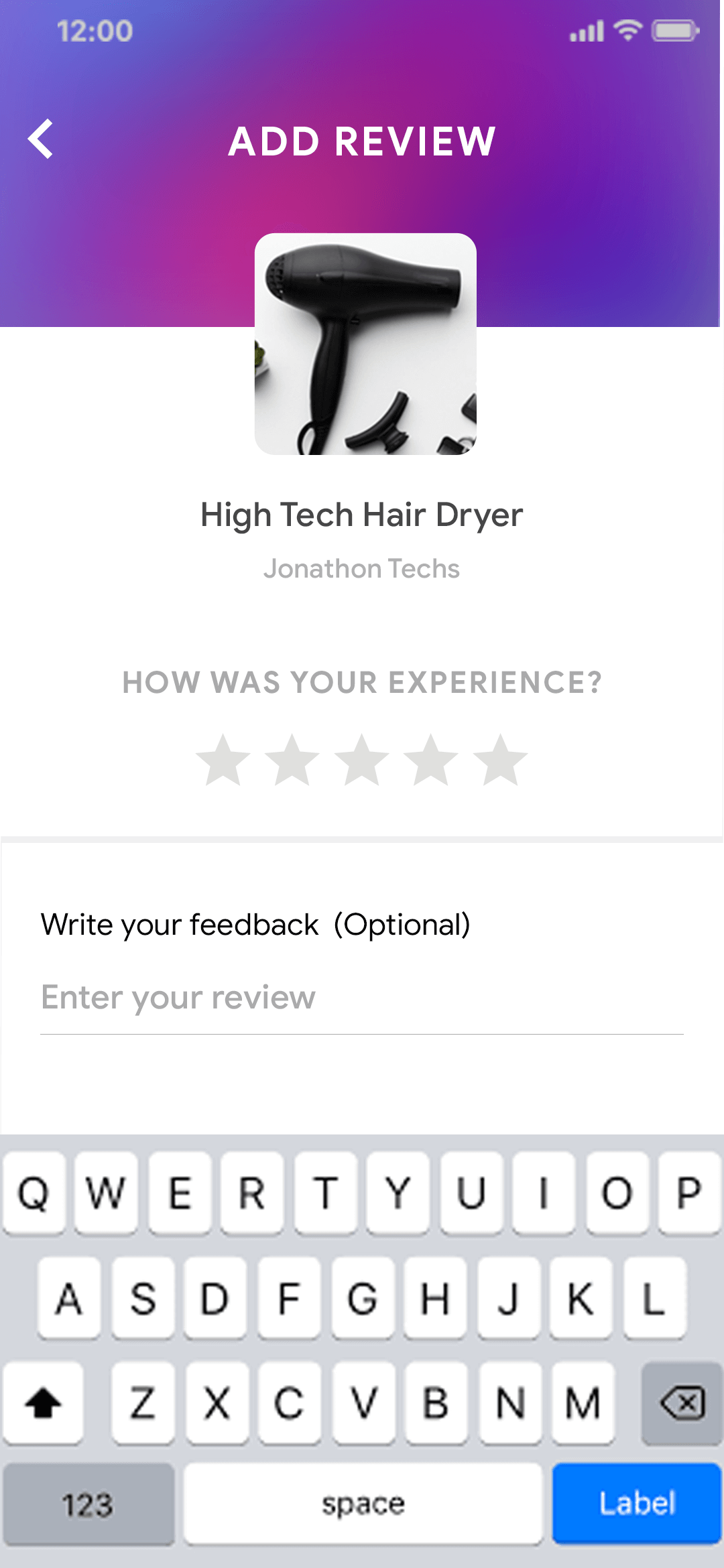 Delivoo User App Apptivos