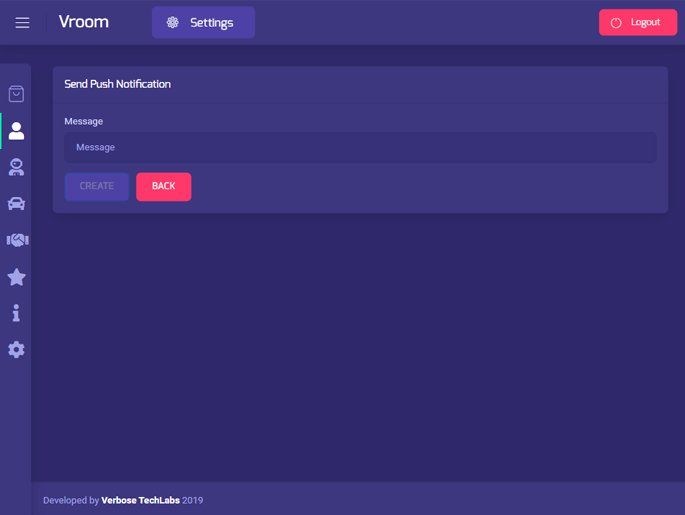 Delivoo admin App Apptivos